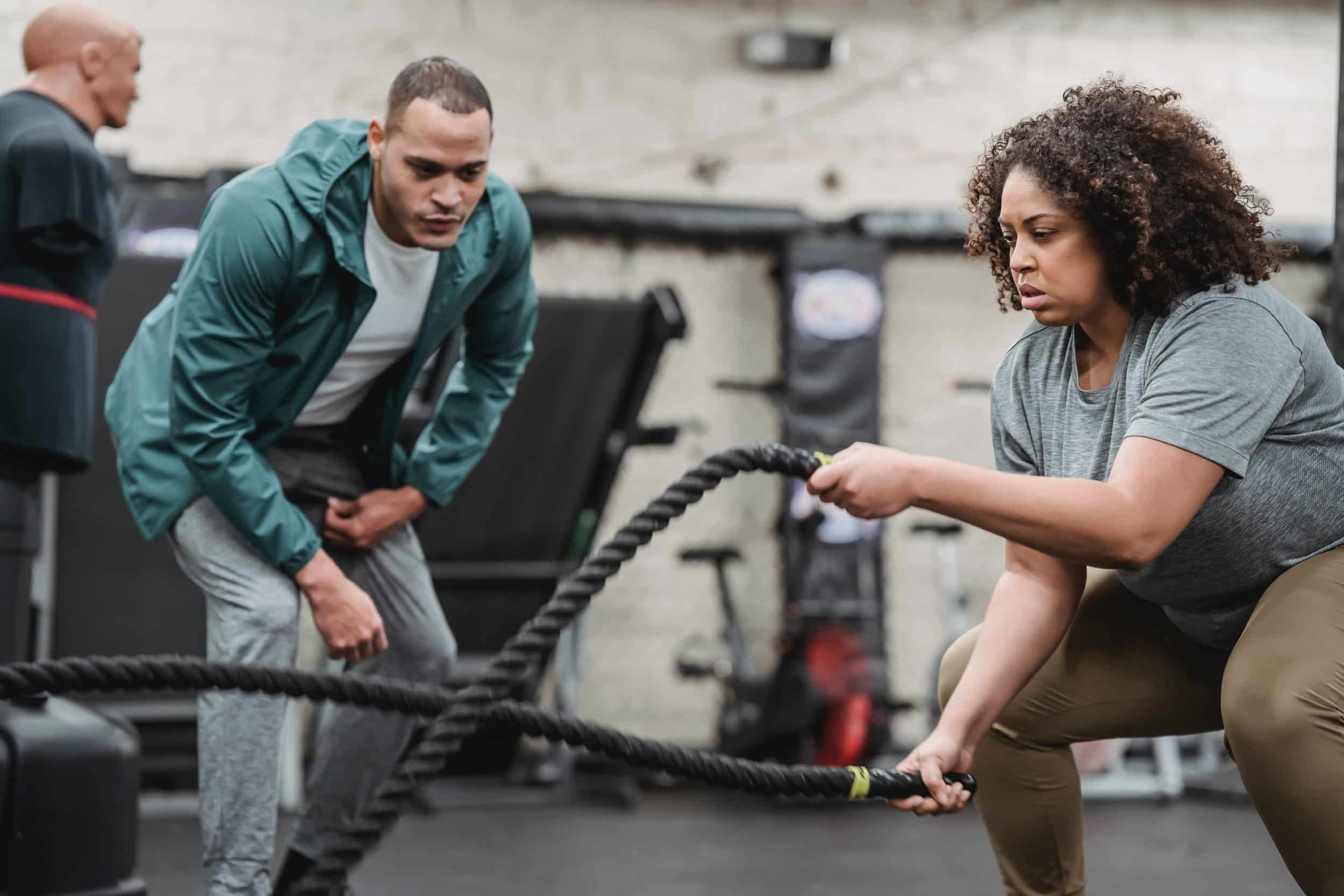 Title image: Fitness coach Q & A