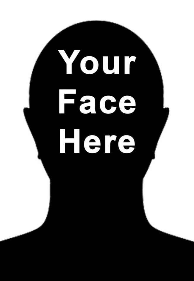 Your face here profile picture