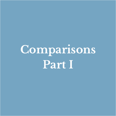 Lesson 10: Comparisons Part I