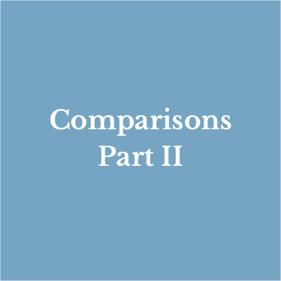 Lesson 11: Comparisons Part II