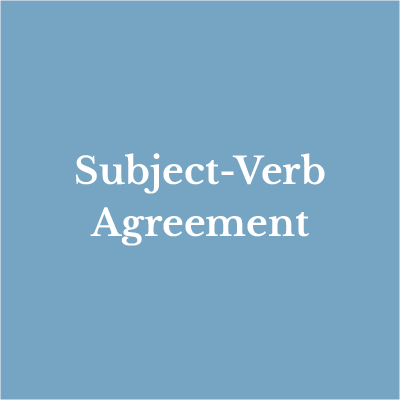 Lesson 9: Subject-Verb Agreement
